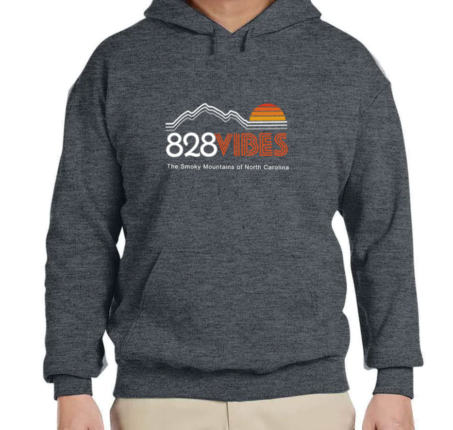 828 Vibes Logo Hoodie - Gildan G185 Adult Heavy Blend828 Vibes Hoodie
