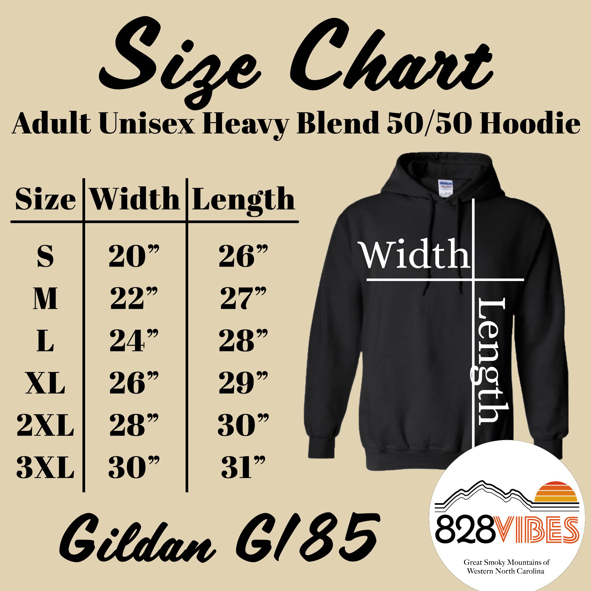 Bigfoot and a Kayak Hoodie - Gildan G185 Adult Heavy Blend