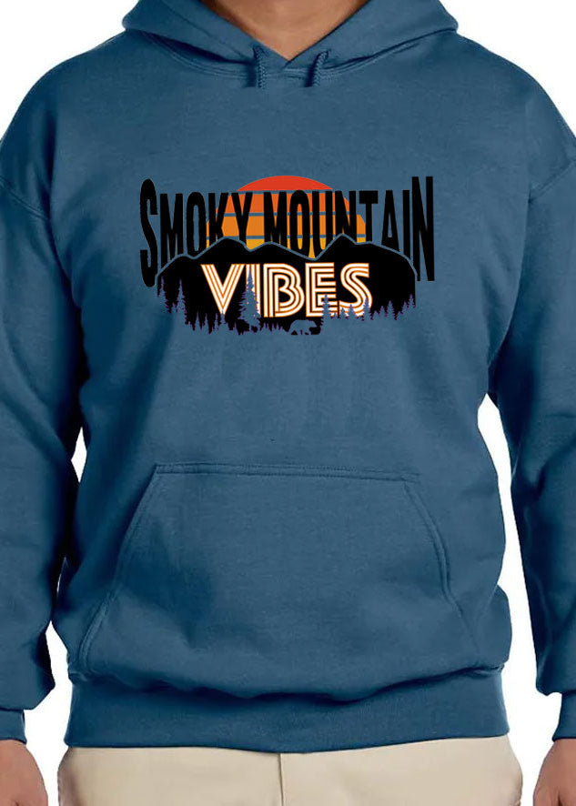 Smoky Mountain Vibes Gildan G185 Adult Heavy Blend Hoodie