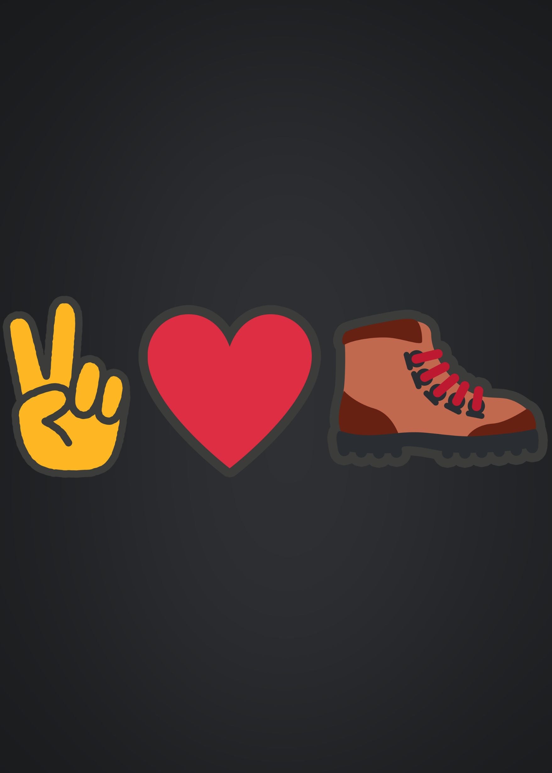 Peace Love and Hiking Hoodie - Smoky Mountain Vibes