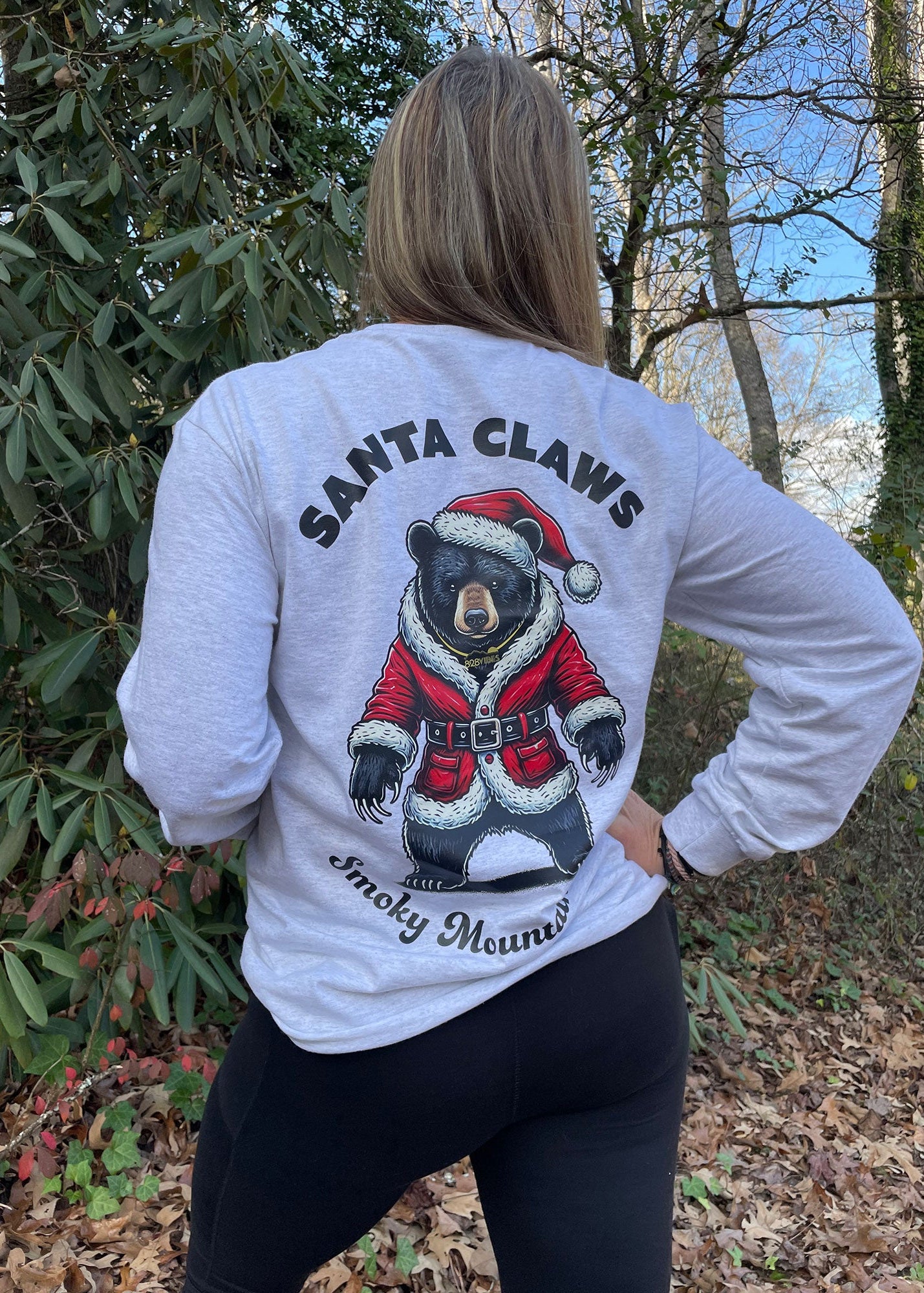Santa Claws - Smoky Mountain Vibes Long Sleeve T-shirt